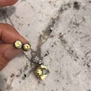 Necklace and earrings!